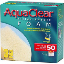 Aquaclear Filter Insert Foam - Size 50 - 3 count - EPP-XA1394 | AquaClear | 2033