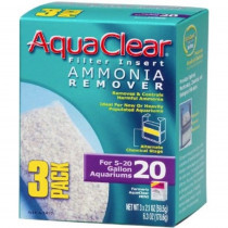 Aquaclear Ammonia Remover Filter Insert - Size 20 - 3 count - EPP-XA1410 | AquaClear | 2033