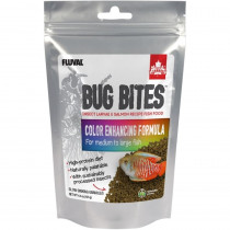 Fluval Bug Bites Color Enhancing Formula for Medium-Large Fish - 4.4 oz - EPP-XA6590 | Fluval | 2046
