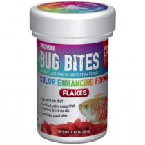 Fluval Bug Bites Insect Larvae Color Enhancing Fish Flake - 0.63 oz - EPP-XA7346 | Fluval | 2046