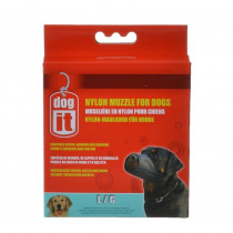 Dog It Nylon Muzzle for Dogs - Large - (7.3 Long) - EPP-XD90804 | Dog It | 1737"