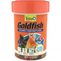 Tetra Goldfish Vitamin C Enriched Flakes - 0.42 oz - EPP-YT77025 | Tetra | 2045