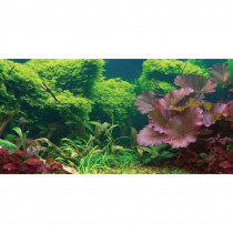 Aquatic Creations Tropical Cling Aquarium Background - 24 Long x 12" Wide - EPP-YU00400 | Aquatic Creations | 2014"
