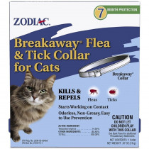 Zodiac Breakaway Flea & Tick Collar for Cats - 7 Month Supply - EPP-Z00129 | Zodiac | 1929