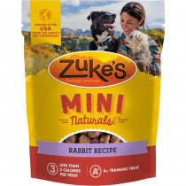 Zukes Mini Naturals Dog Treat - Wild Rabbit Recipe - 1 lb - EPP-ZK33026 | Zukes | 1996
