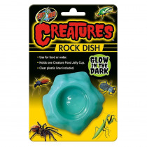 Zoo Med Creatures Rock Dish - 1 Pack - (3L x 3"W x 0.75"H) - EPP-ZM00885 | Zoo Med | 2112"