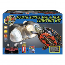 Zoo Med Aquatic Turtle UVB & Heat Lighting Kit - Lighting Combo Pack - EPP-ZM32232 | Zoo Med | 2135