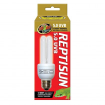 Zoo Med ReptiSun 5.0 UVB Mini Compact Flourescent Replacement Bulb - 13 Watts - EPP-ZM34006 | Zoo Med | 2135