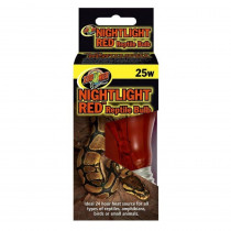 Zoo Med Nightlight Red Reptile Bulb - 25 Watts - EPP-ZM39025 | Zoo Med | 2135