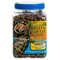 Zoo Med Natural Aquatic Turtle Food - Maintenance Formula (Pellets) - 6.5 oz - EPP-ZM40110 | Zoo Med | 2124