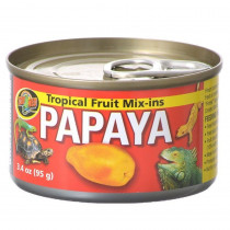 Zoo Med Tropical Friut Mix-ins Papaya Reptile Treat - 4 oz - EPP-ZM40151 | Zoo Med | 2123