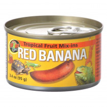 Zoo Med Tropical Friut Mix-ins Red Banana Reptile Treat - 4 oz - EPP-ZM40152 | Zoo Med | 2123