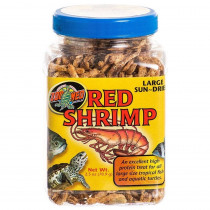 Zoo Med Large Sun-Dried Red Shrimp - 2.5 oz - EPP-ZM40161 | Zoo Med | 2044