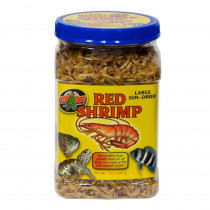 Zoo Med Large Sun-Dried Red Shrimp - 10 oz - EPP-ZM40163 | Zoo Med | 2044