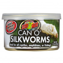 Zoo Med Can O' Silkworms - 1.2 oz (35 g) - EPP-ZM40248 | Zoo Med | 2123