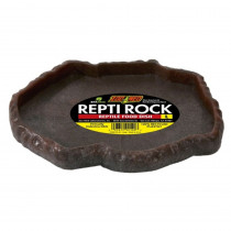 Zoo Med Repti Rock - Reptile Food Dish - Large (9.75 Long x 8.5" Wide) - EPP-ZM92140 | Zoo Med | 2112"