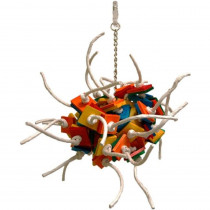 Zoo-Max Fire Ball Bird Toy - Large 17in.L x 14in.W - EPP-ZO00760 | Zoo-Max | 1915