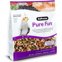 ZuPreem Pure Fun Enriching Variety Mix Bird Food for Medium Birds - 2 lbs - EPP-ZP36020 | ZuPreem | 1905