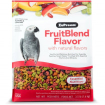 ZuPreem FruitBlend Flavor Bird Food for Parrots & Conures - 3.5 lbs - EPP-ZP83030 | ZuPreem | 1905
