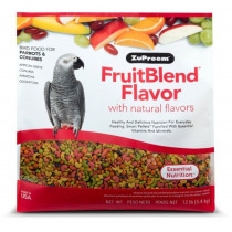 ZuPreem FruitBlend Flavor Bird Food for Parrots & Conures - 12 lbs - EPP-ZP83120 | ZuPreem | 1905