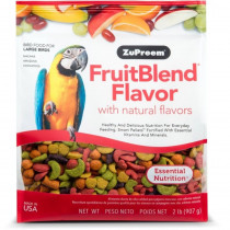 ZuPreem FruitBlend Flavor Bird Food for Large Birds - Large (2 lbs) - EPP-ZP84020 | ZuPreem | 1905