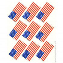 EU-650110 - Us Flags Giant Stickers in Stickers