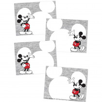 Mickey Mouse Throwback Self-Adhesive Name Tags, Pack of 40 - EU-650326 | Eureka | Name Tags