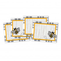 The Hive Self-Adhesive Name Tags, Pack of 40 - EU-650328 | Eureka | Name Tags