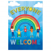 Everyone Is Welcome Poster, 13 x 19" - EU-837542 | Eureka | Classroom Theme"