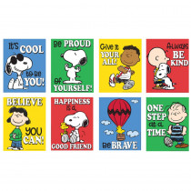 Peanuts Mini Poster Set, 8 Posters - EU-838003 | Eureka | Classroom Theme