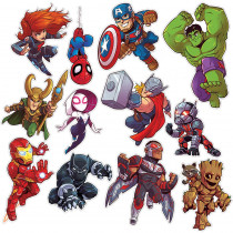 EU-840222 - Marvel Super Hero Adventure 2Sided Decor Kits in Two Sided Decorations