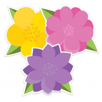 A Teachable Town Flowers Paper Cut-Outs, Pack of 36 - EU-841566 | Eureka | Holiday/Seasonal