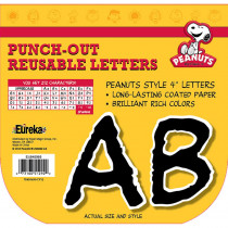 EU-845065 - Peanuts Deco Letters Black in Letters
