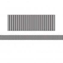 EU-845322 - B&W Stripe Wide Diecut Deco Trim Simply Sassy in Border/trimmer