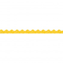 Positively Paisley Yellow Tonal Deco Trim, 37 Feet - EU-845632 | Eureka | Border/Trimmer