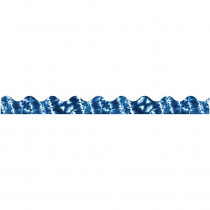 Shibori Tie-Dye Extra Wide Deco Trim - EU-845653 | Eureka | Border/Trimmer