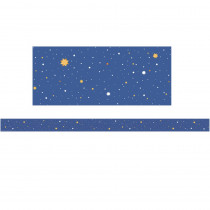 Once Upon A Dream Starry Night Deco Trim, 37 Feet - EU-845682 | Eureka | Border/Trimmer