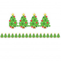 Christmas Tree Extra Wide Deco Trim, 37 Feet - EU-846347 | Eureka | Border/Trimmer