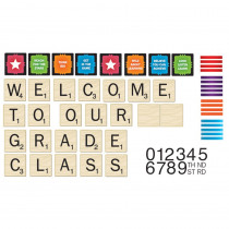 EU-847697 - Scrabble Welcome To Our Class Mini Bbs in Classroom Theme