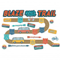 Adventurer Blaze Your Own Trail Mini Bulletin Board Set - EU-847806 | Eureka | Classroom Theme