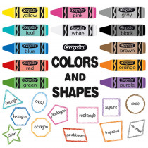 Crayola Colors & Shapes Bulletin Board Set - EU-847813 | Eureka | Classroom Theme