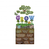 Curiosity Garden Habits to Help You Grow Mini Bulletin Board Set - EU-847821 | Eureka | Classroom Theme