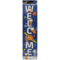 Peanuts NASA Welcome Vertical Banner, 12 x 45" - EU-849326 | Eureka | Banners"