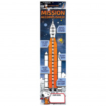 Peanuts NASA Goal Setting Vertical Banner, 12 x 45" - EU-849327 | Eureka | Banners"