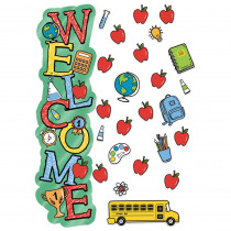 Back to School Welcome All-In-One Door Decor Kit - EU-849337 | Eureka | Accents