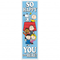 Peanuts So Glad You Are Here! Banner - Vertical - EU-849348 | Eureka | Banners