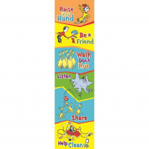 EU-849573 - Seuss-Cat In The Hat Class Rules Banner Vertical in Banners