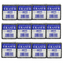 FLP30009 - Flipside Student Eraser 12Pk Class Pack 2X2 in Erasers
