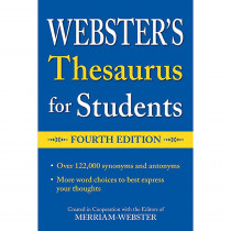 Webster's Thesaurus for Students, Fourth Edition - FSP9781596951815 | Federal Street Press | Reference Books