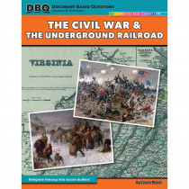 GALDBPCIVWAR - Civil War & Underground Railroad Dbq Lessons & Activities in Activities